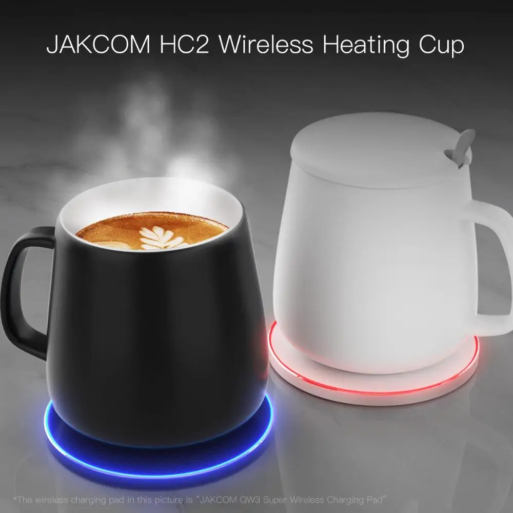 JAKCOM HC2 Brezžični Ogrevanje Pokal Super vrednost, kot je moč banke pripomoček android cargador de qi fan laptop, avto polnilnik tipa c