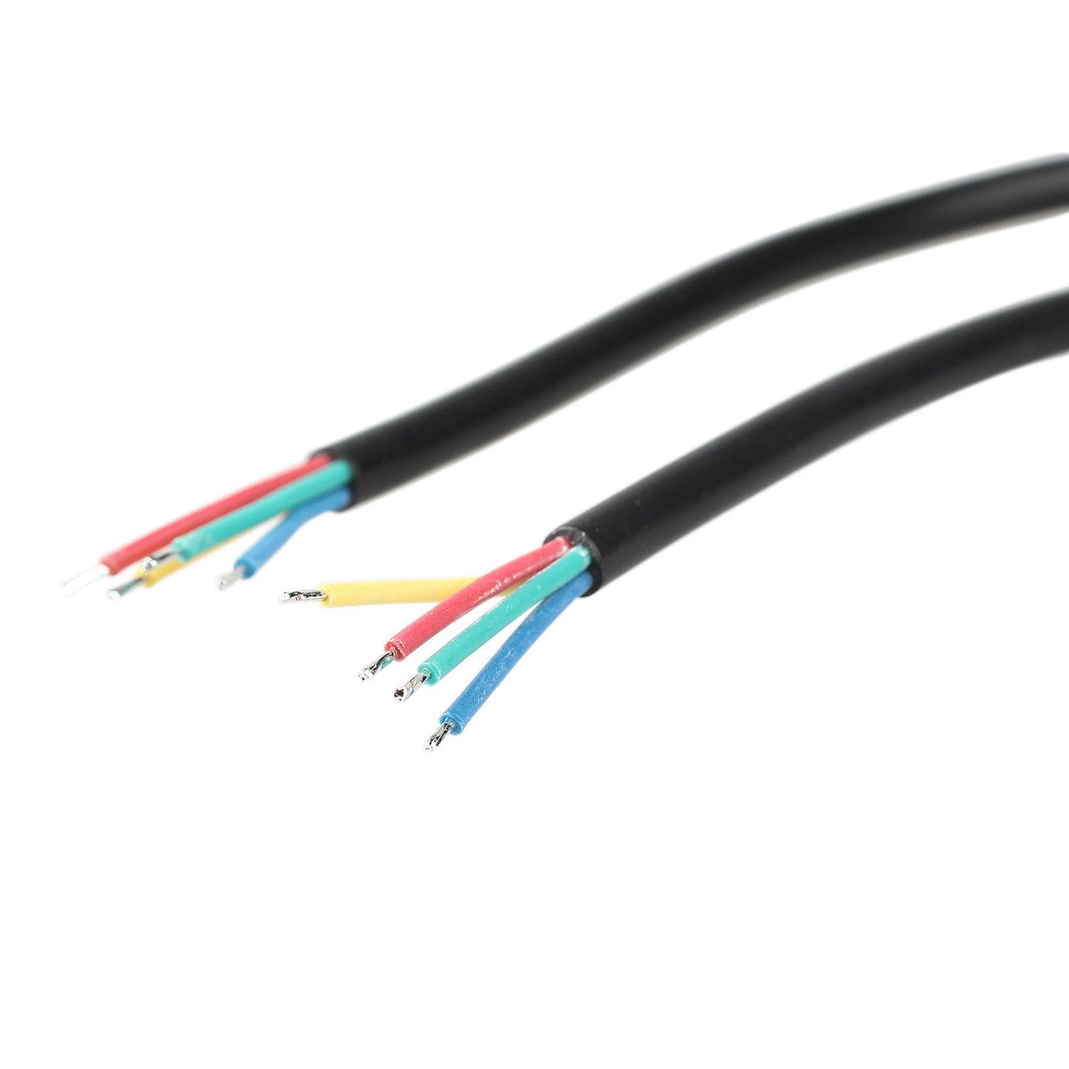 MYLB-LED Trakovi 4 Pin Nepremočljiva Napajalni Priključek Kabel usb Črna
