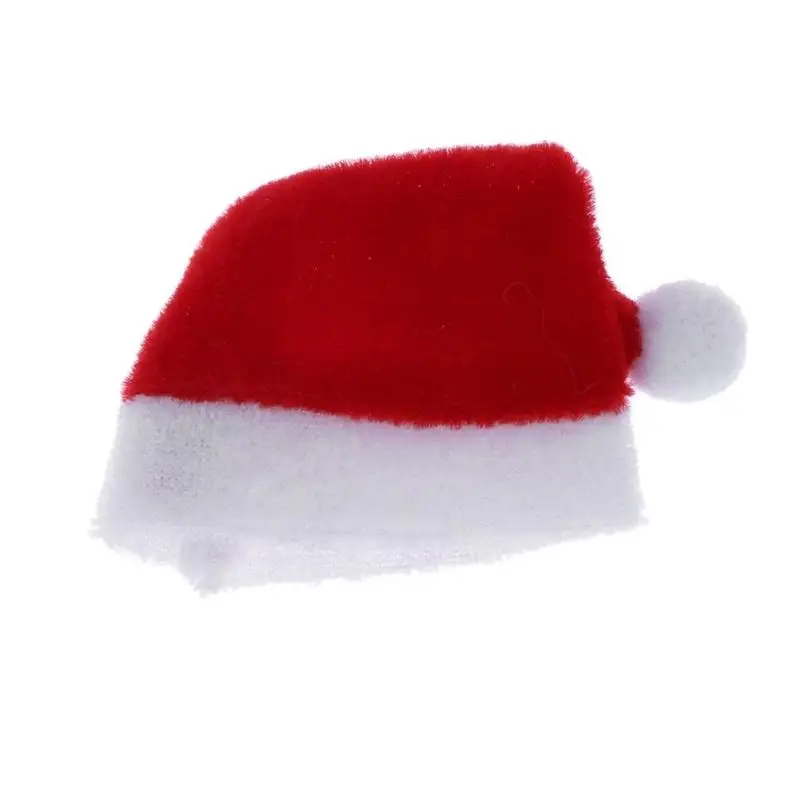 10pcs Mini Hat Santa Pokal Steklenice Kritje Božično Darilo Doma Božični Dekor