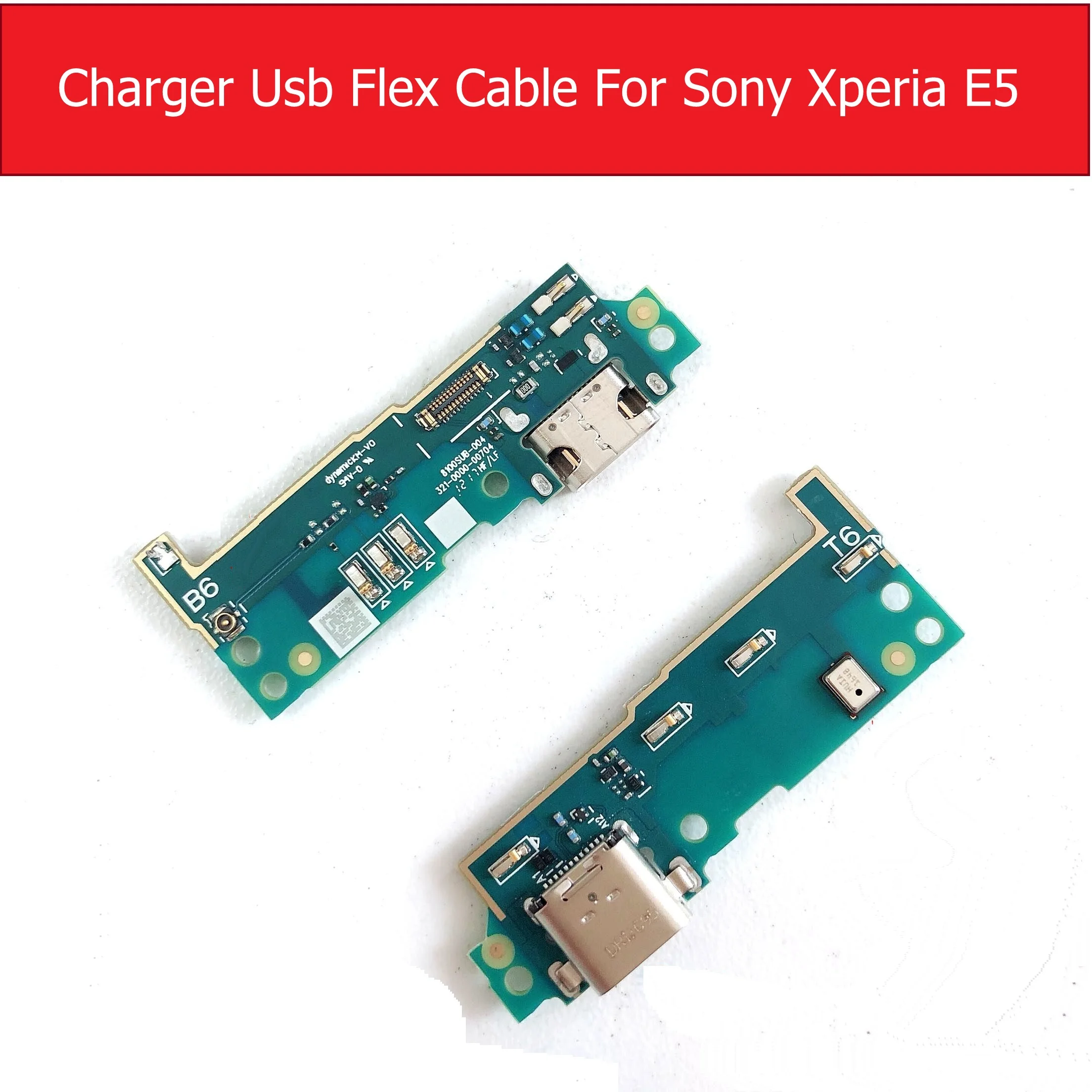 Polnilnik USB Odbor Za Sony Xperia E5/L1/X/X Uspešnosti/X Kompakten USB Polnjenje Dock Priključek Flex Kabel Rempacement popravila