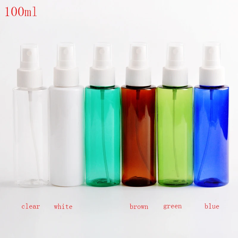 100 ml X 30 prazna modre plastične spray steklenico s črpalko 100cc majhno potovalno kozmetične embalaže iz plastičnih fine Megle spray posodo
