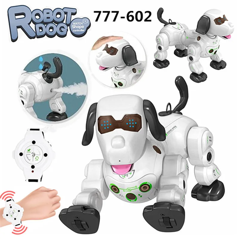 2020 Novi Daljinski upravljalnik Pametni Robot Pes 2.4 G dotaknite se možnosti Brezžično Otroci Igrače Inteligentni Govorijo Robot Pes Elektronski Pet otrok Darilo