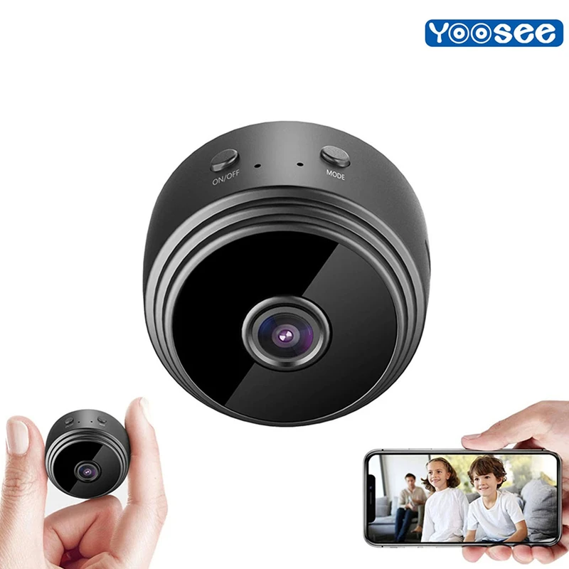 1080P 150°širokokotni Mini WIFI kamera Kamera Brezžična IP kamera Home Security DVR Noč Daljinsko Spremljanje Telefon App
