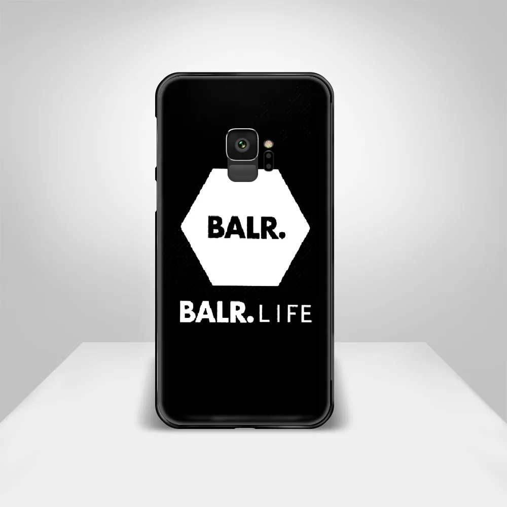 Luksuzne blagovne znamke BALR Telefon Primeru Pokrovček Za Samsung Galaxy A10 A20 A30 E A40 A50 A51 A70 A71 J 5 6 7 8 S črno prime mehki Etui