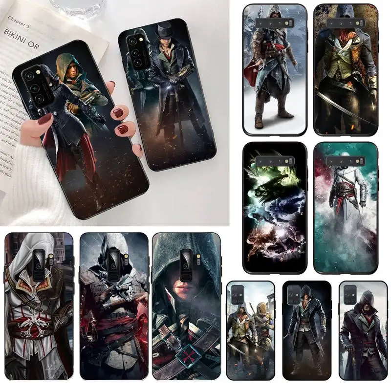 HPCHCJHM Assassins Creed Klasična Slika DIY Naslikal Bling Primeru Telefon za Samsung S20 plus Ultra S6 S7 rob S8 S9 plus S10 5G