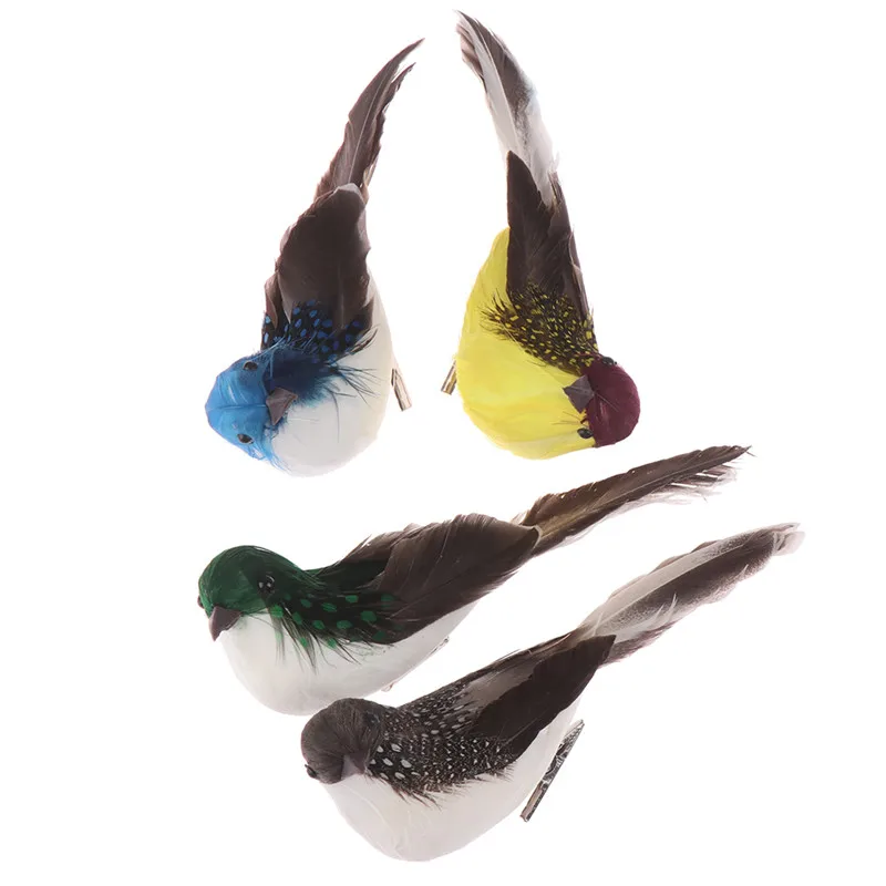Ročno Izdelane Simulacije Papiga Inovativnih Pero Travnik Figur Ornament Živali, Ptic Vrt Ptica Prop Dekoracijo Dropshipping