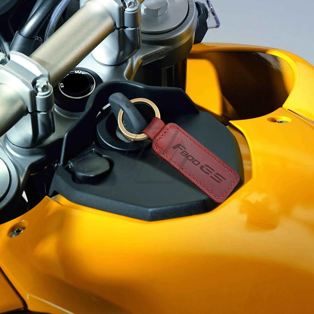 Za BMW Motorrad F800GS F800 GS Motocikel Keychain Cowhide Key Ring