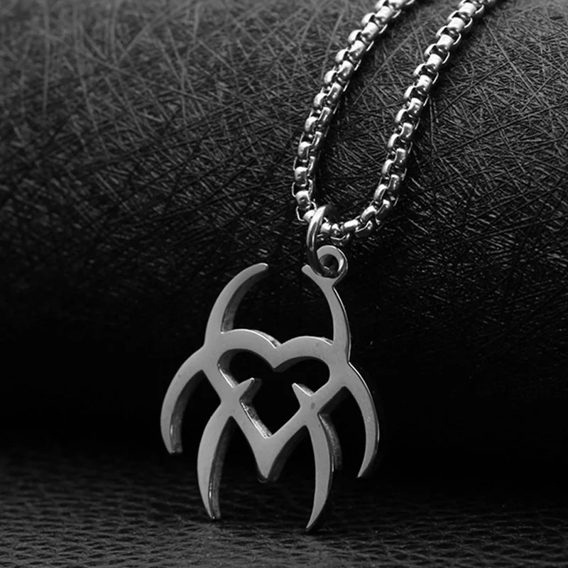 Ogrlica moških geometrijske obeski hip hop Jekla verige ogrlica iz nerjavečega jekla ogrlica nakit za moške Dodatki trgovini