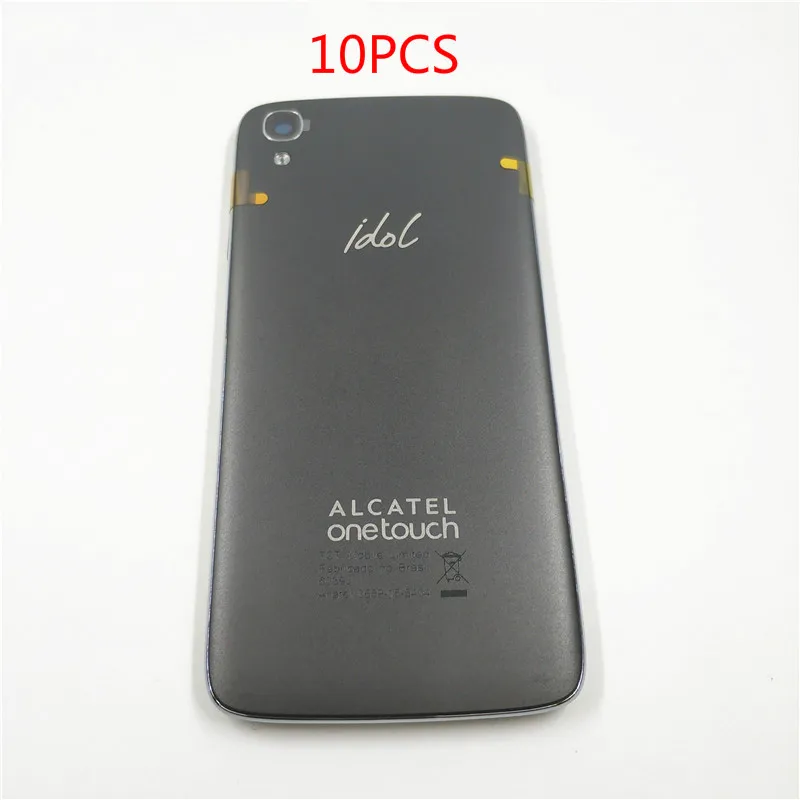 10Pcs/veliko Pokrov Baterije Za Alcatel One Touch Idol 3 6039 6039A 6039K 6039Y Pametni Telefon Nazaj Ohišje Baterije Primeru Zajema