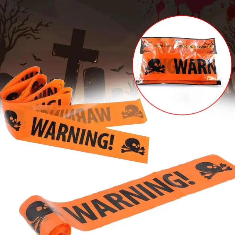 Opozorilni Trak Znaki Halloween Vrt Rekvizitov, Okras Decors Plastičnih Mas