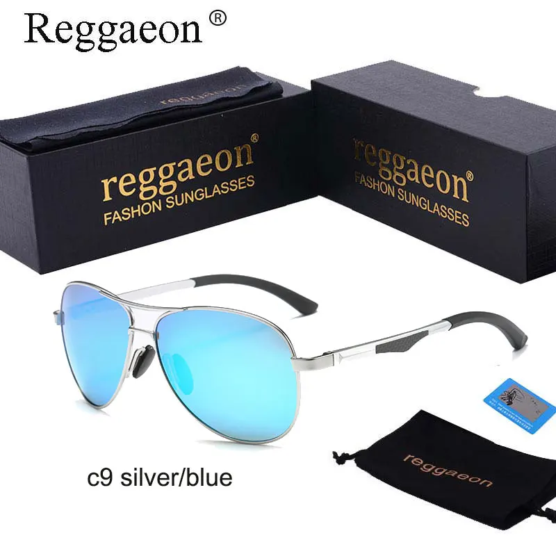 Reggaeon blagovne Znamke Aluminija sončna Očala Polaroid Moški ženske Twin-Žarek Celoten Posnetek Ogledalo Premaz, Ribolov, Vožnje Gafas oculos