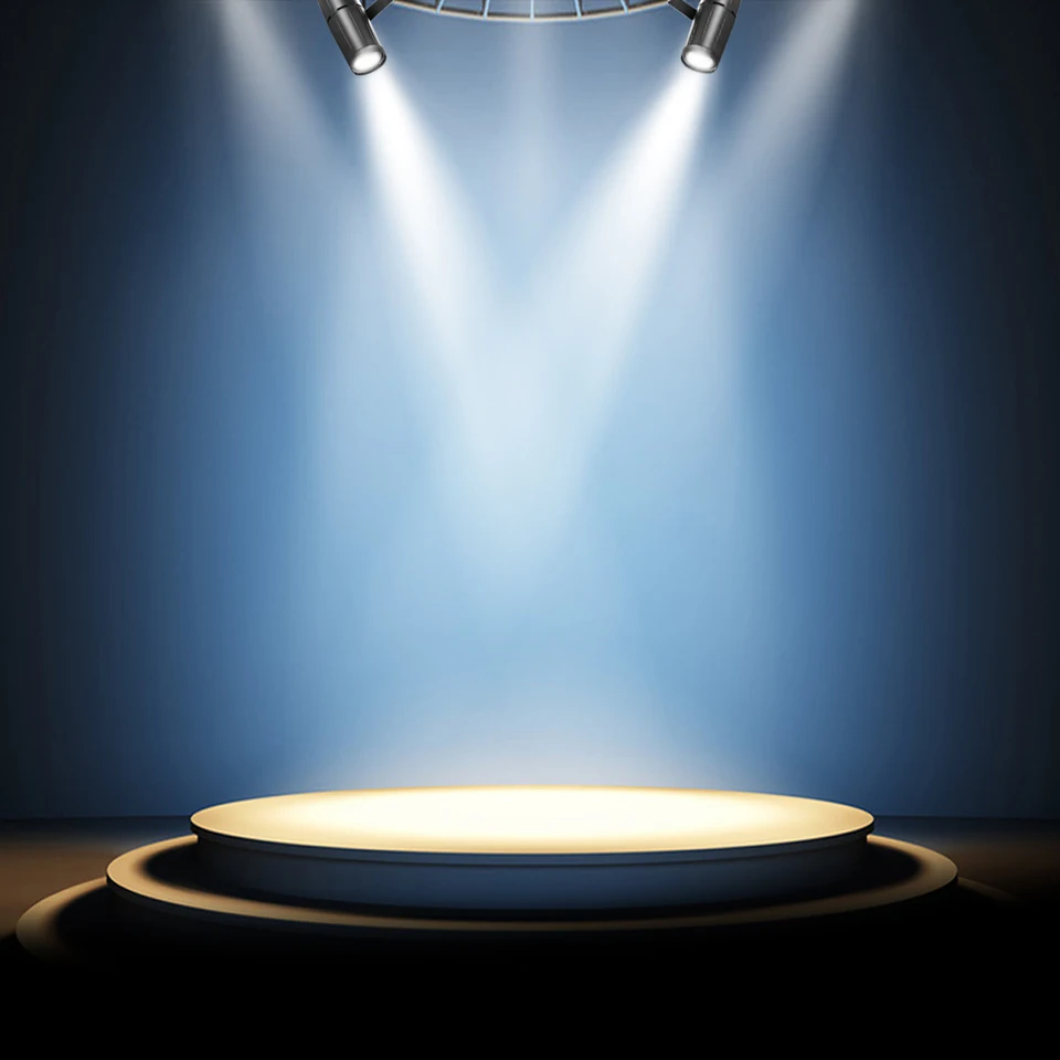 Super Svetla luč Ogledalo Kroglice 3 W LED Beli Pramen Pinspot Svetlobe Kroglice DJ Disco Učinek Razsvetljavo Za KTV DJ Party Razsvetljavo