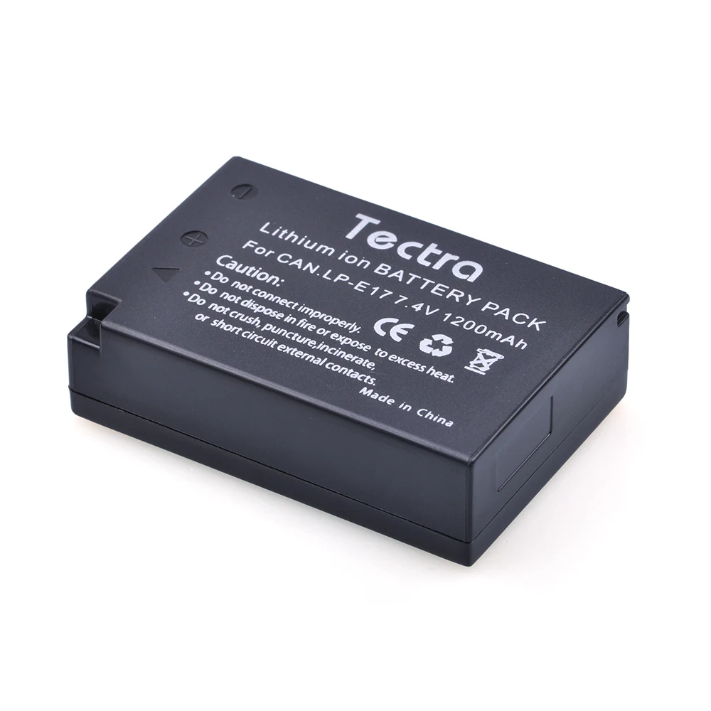Tectra 3pcs LP-E17 7.4 V 1200mAh Li-ion baterijo Fotoaparata bateria za Canon EOS 200D Rebel T6i 750D T6s 760D 800D M3 8000D Poljub X8i