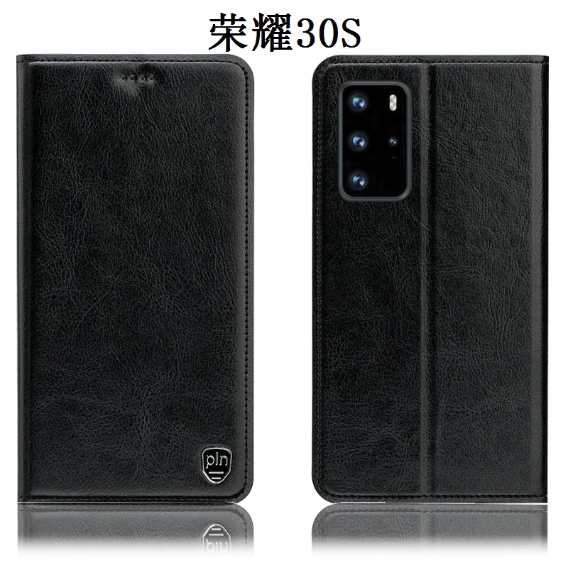 Pravega usnja flip pokrov z oporo primeru za Huawei Honor 30 Pro Plus/Čast 30S/Čast 30 Lite telefon primeru reža za kartico kubura