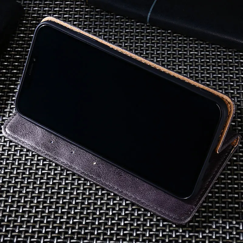 Za Huawei P Smart primeru Luksuznega Usnja Flip pokrov Stojala Reža za Kartico telefona Primerih za Huawei P Smart Plus funda Brez magnetov capa
