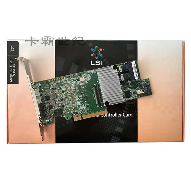 LSI MegaRAID SAS 9361-8i SGL LSI00417 LSISAS3108 array kartico + kondenzator
