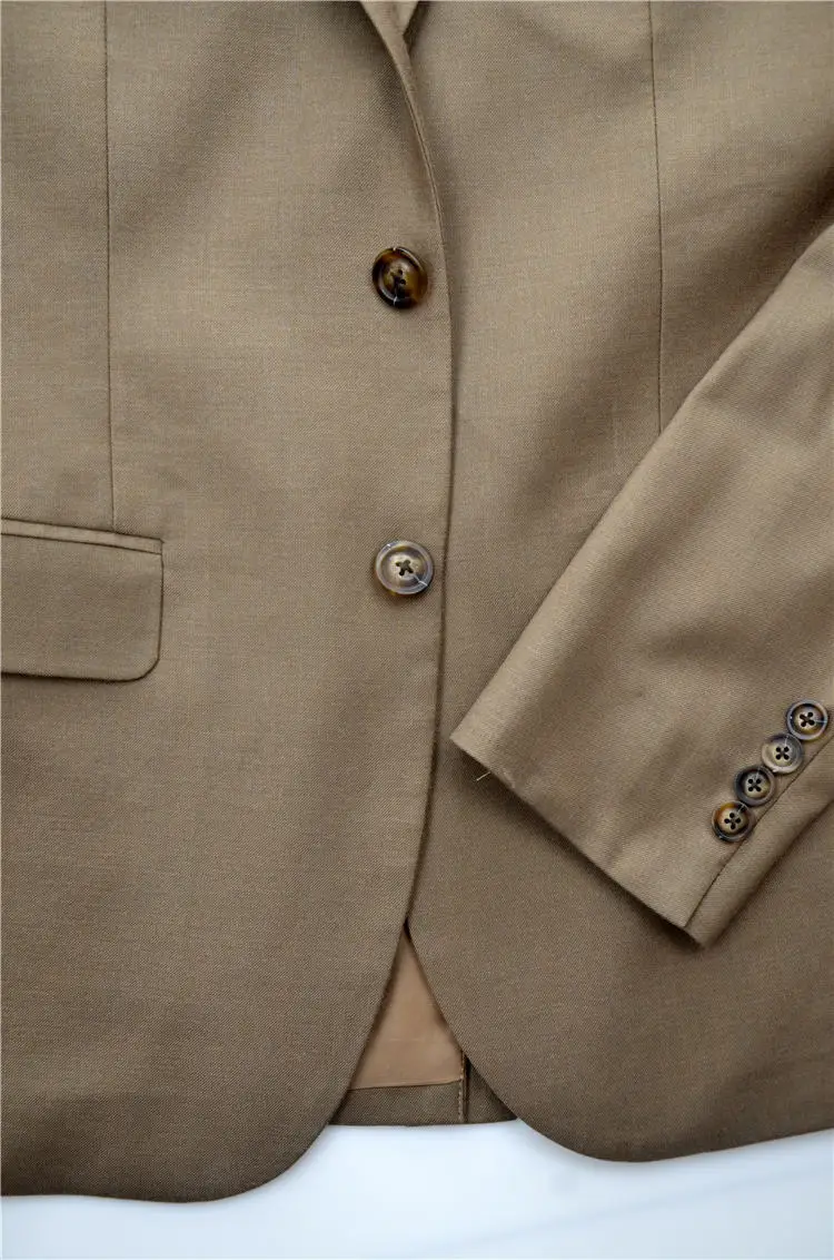 Obleke suknjič hlače prilagojene moška poročna obleka barva beloprsi singl, ki so prilagojene obleko moških volne obleke, prilagodite