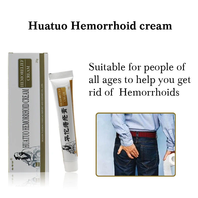 HUATUO Hemoroide Mazilo Rastlin, Rastlinskih Materialov Močan Hemoroide Krema Notranji