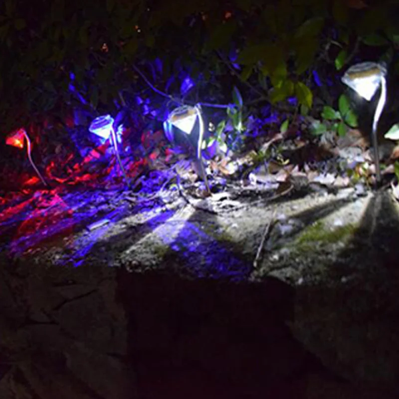 Solarna Svetilka Nepremočljiva Prostem Sončne Luči Za Vrt Dekoracijo Diamond Travnik Lahka, Vodoodporna Led Na Prostem Sončne Led Luči