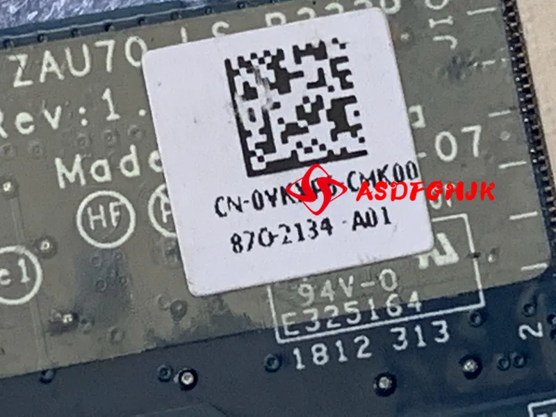 ZA Dell Latitude 7350 Card Reader Odbor S Kablom LS-B333P DA30000OQ10 0VKXP6 TESED OK