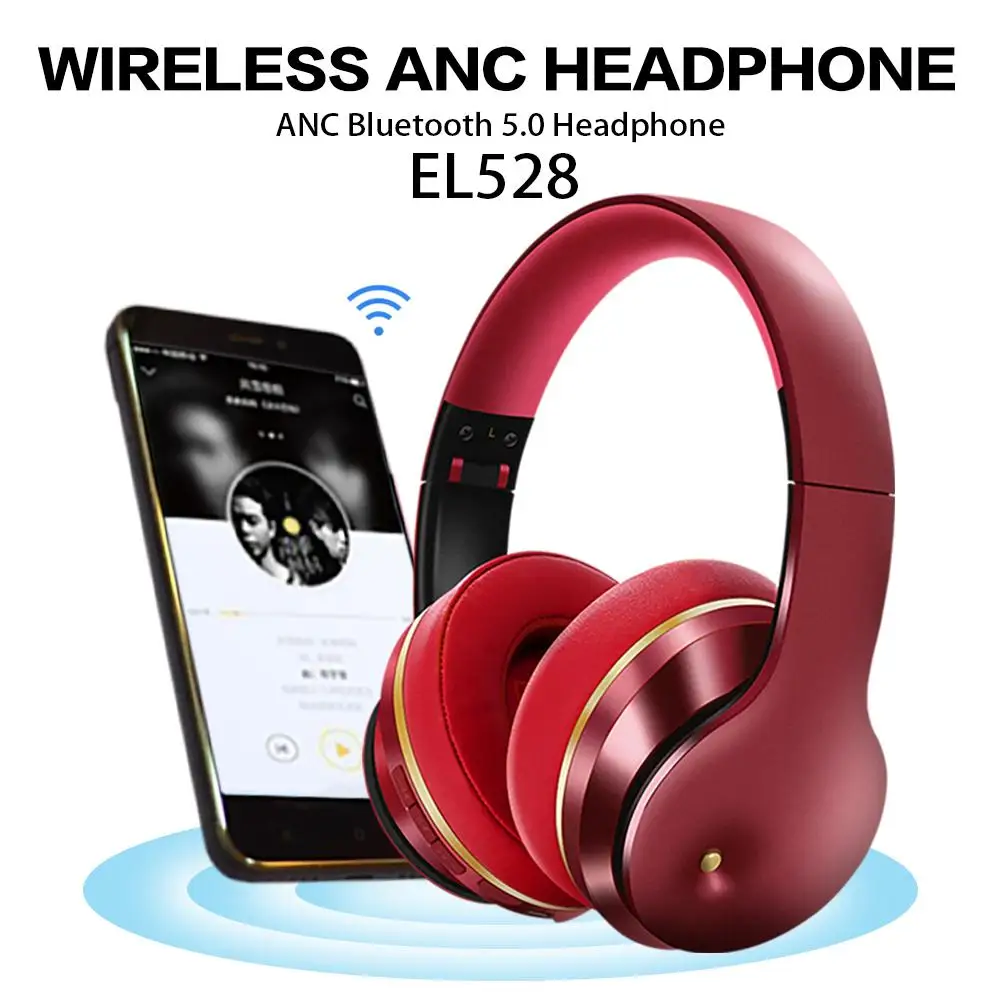 Bluetooth Slušalke Šumov Brezžične Slušalke Zložljive Globok Bas Slušalke Z Mikrofonom Za Telefonov, Tabličnih Računalnikih Igre Na Srečo