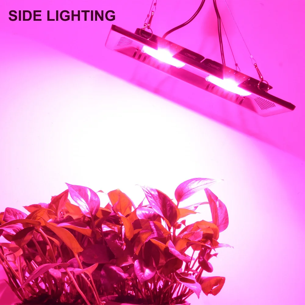 Nepremočljiva IP67 COB LED Grow Light Celoten Spekter 100W 200W 300W za Rastlinsko Cvet Zaprtih Hydroponic Toplogrednih Rastlin Lučka