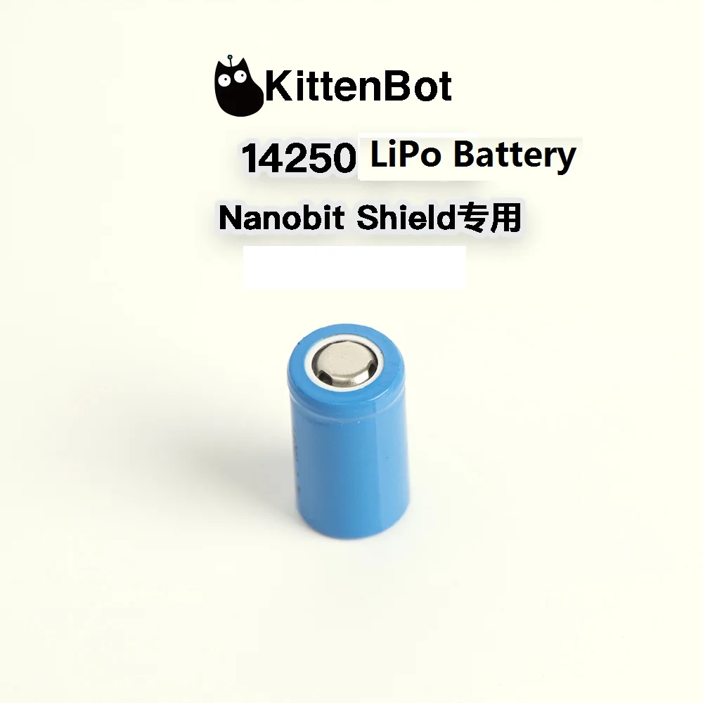 14250 Lipo Baterije za Kittenbot Nanobit Ščit Širitev Odbor , 300mah Vozil in Daljinski upravljalnik Igrače gradniki