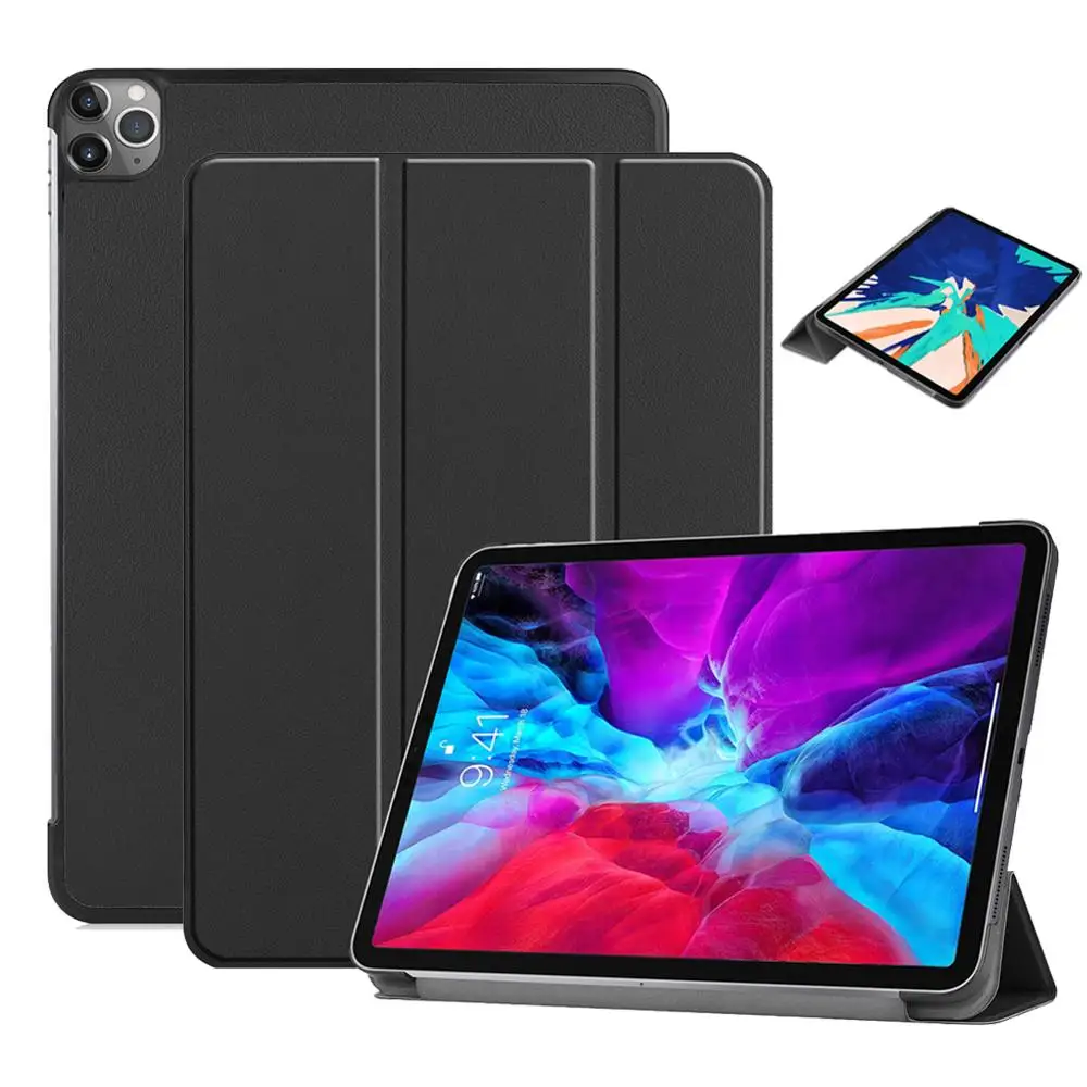 Za iPad Pro Za 12,9 2020 Primeru Magnetni Smart Cover Slim Usnja Flip Case za iphone Pro za 12,9 palčni 2018 2020 Tablet Zaščitni Pokrov