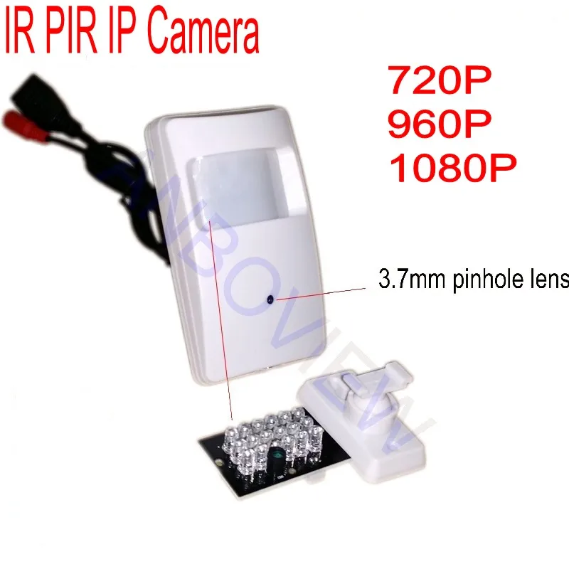 Mini IP kamera z 18pcs ir led mini Kamera Detektorja Gibanja HD PIR IP Kamera mini ip kamero P2P Varnost
