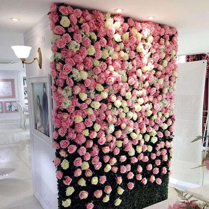 50 Kos Lažne Umetne Svile Rose Glave cvetni Brsti DIY Šopek Doma Poroko Obrti Dekor Dobave BDF99