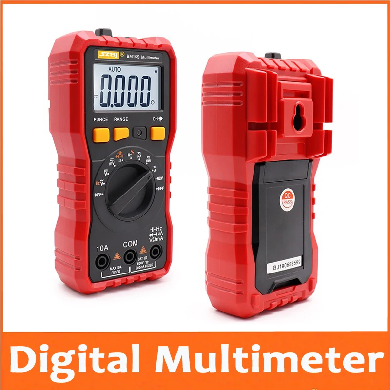 Digitalni multimeter visoko natančnost inteligentni elektrikar auto obseg multi-funkcijski prenosni majhne multimeter