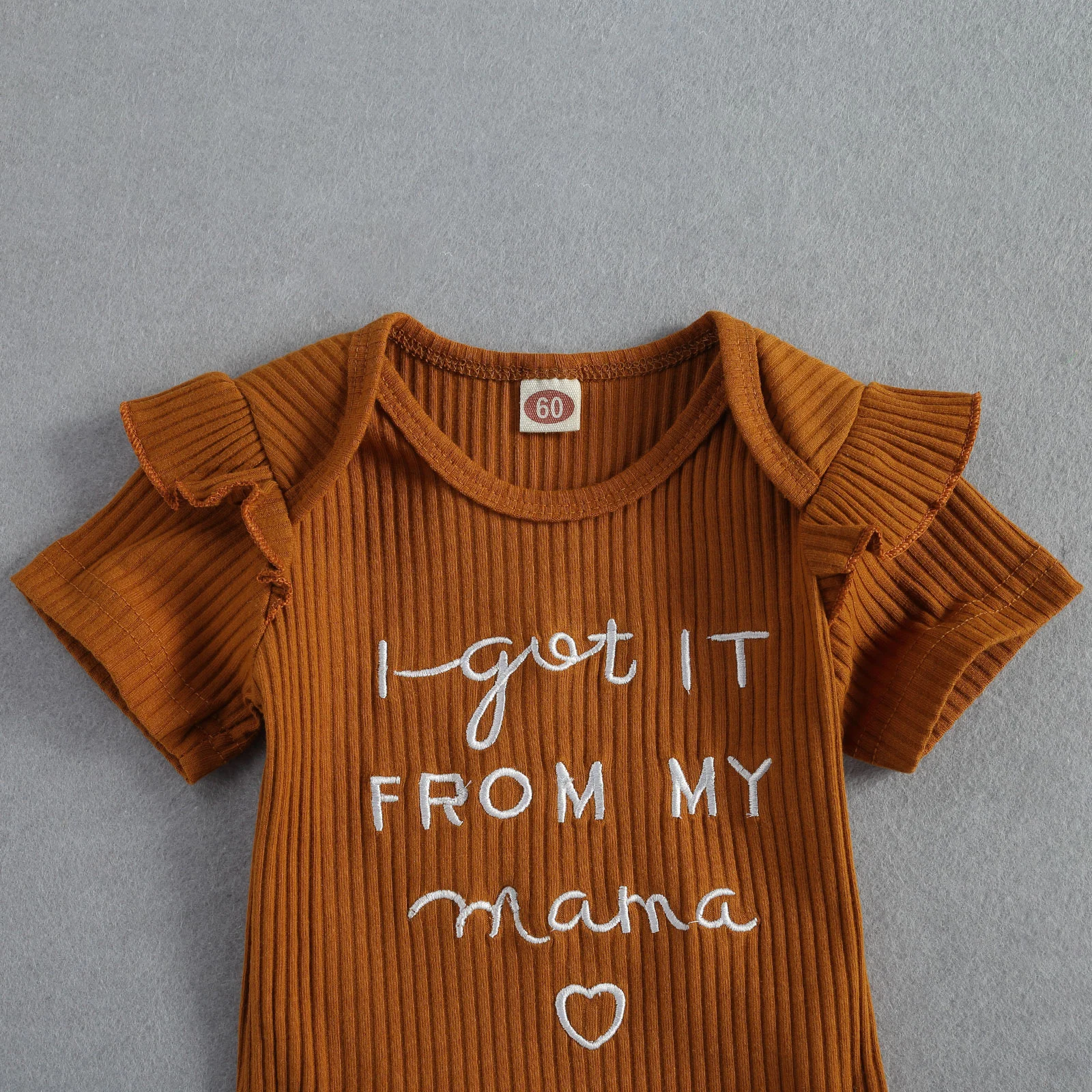 Nov Baby Dekleta 3-kos Obleko Nastavite Kratek Rokav Pismo Tiskanja Romper+Cvjetnim Tiskanja Hlače+Glavo Set