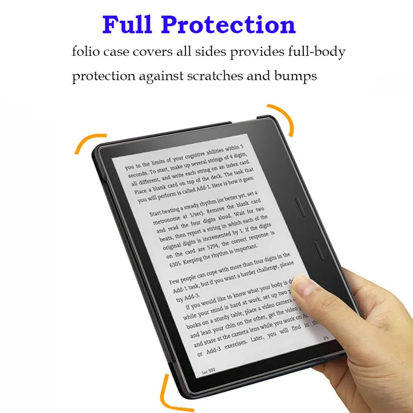 Ohišje za Amazon Kindle oaza 7inch Flip PU Usnje Primeru Zajema 7