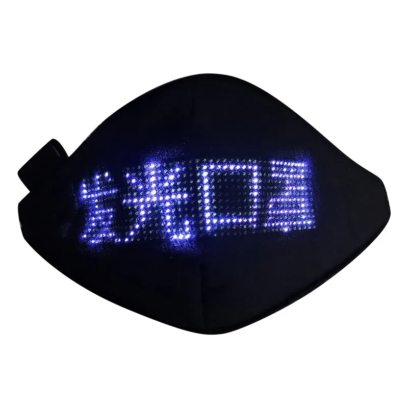 LED Svetlobna Masko Mobilni Telefon APP Urejanje Vzorec Besedila Bungee Oglaševanje Zaslonu Miško Masko, Vroče Prodaje 2021