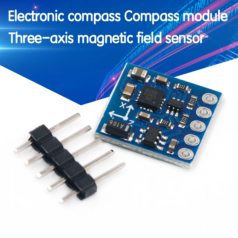 GY-271 HMC5883L 3V-5V Tri 3 Trojno Os Magnetnega Polja Kompas Magnetometer Senzor Modul Za Arduino IIC Odbor