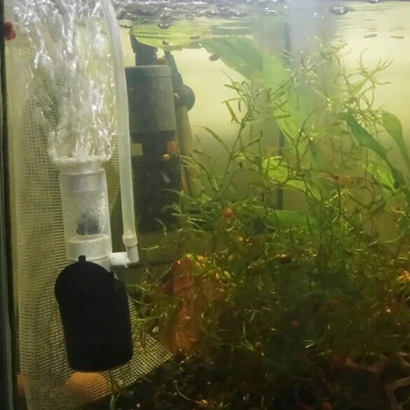 3 v 1 Filter Za Akvarij Ribe Rezervoar Filter Mini Fish Tank Filter za Akvarij Kisika Podvodnih Voda Čistilec