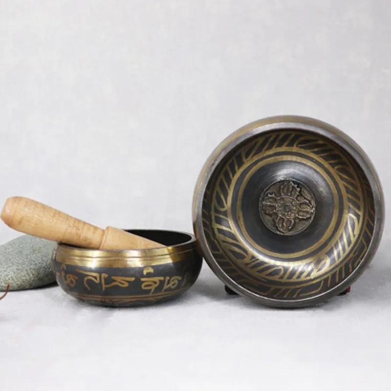 9.5 cm Joga Instrument, Petje Skledo Meditacija Čistega Bakra Buda Zvok Skledo Buda Zvok Skledo Baker Skledo