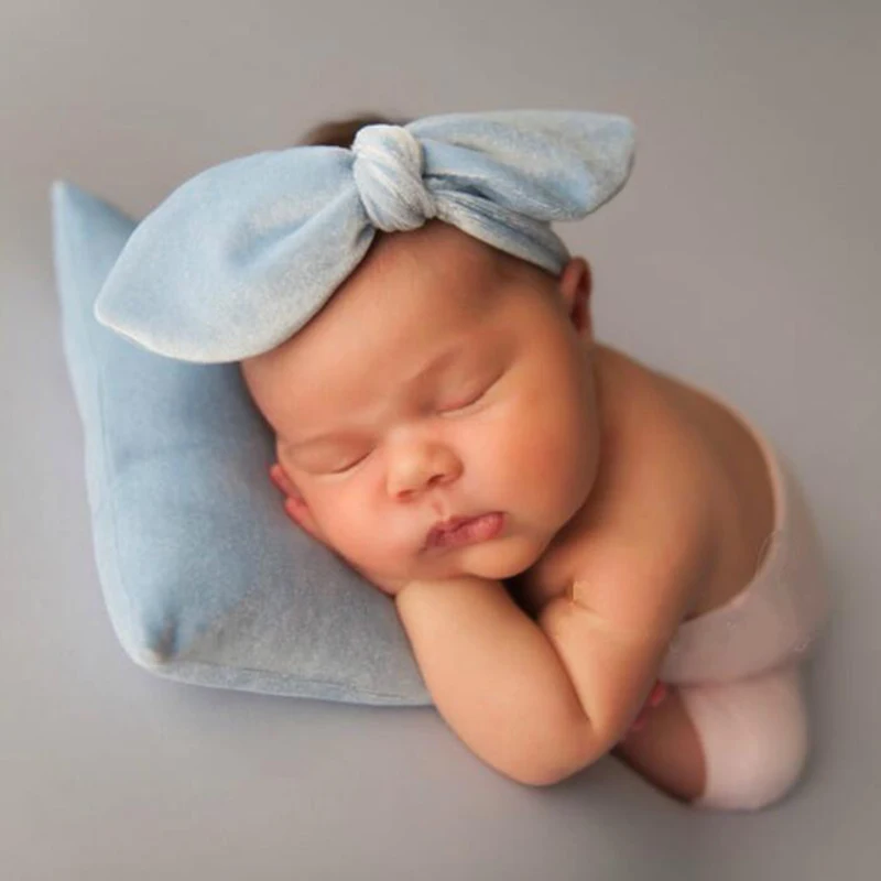 Baby Novorojenčka Fotografija Rekviziti Žamet Blazino Glavo Nastavi Začetne Fotografije Pomožne Rekviziti Blazino Glavo