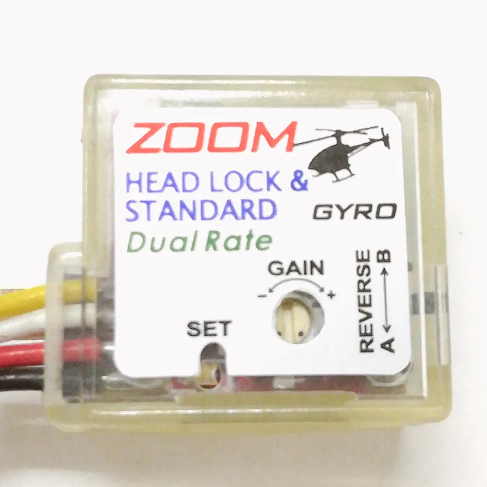 ZOOM Dvojno Mero Glavo Lock & Standard majhnosti Piezoelektrični Keramični Gyro