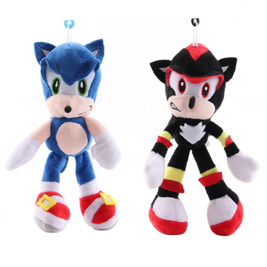 2 Slogi Sonic Igrače 20 cm v Sonic Shadow Amy Rose, Pevec Repi Plišastih Igrač Mehko Polnjene Peluche Lutke Darilo Za Otroke 