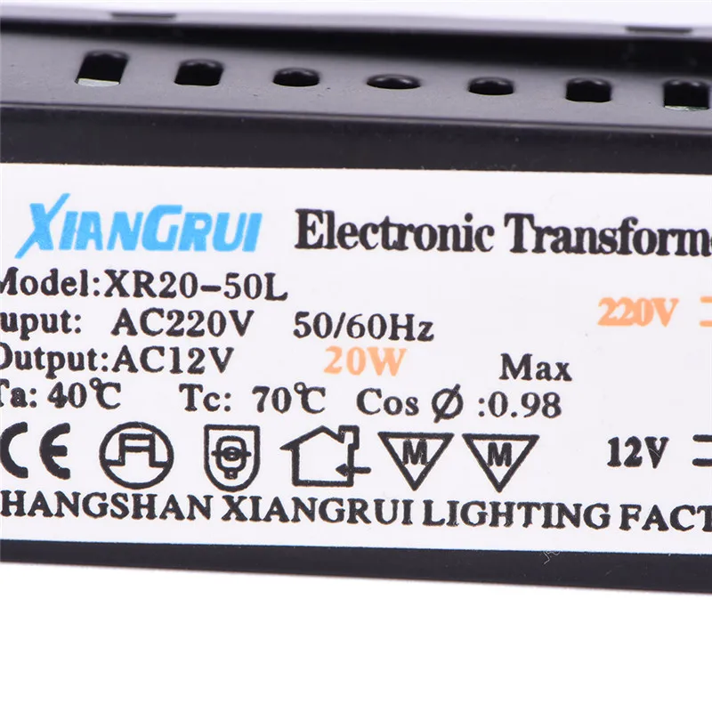 1pc 20W AC 220V Na 12V LED Napajanje Voznik Elektronski Transformator