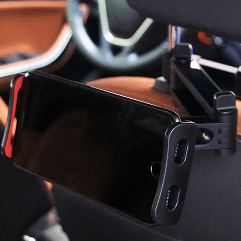 Prilagodljiv 360-Stopinjski Vrtečih Nosilec Za iPad, Iphone Avto Sedež Nazaj Nosilec za Telefon, Tablični računalnik Stojalo Vzglavnik Vesa 4-11 Palčni