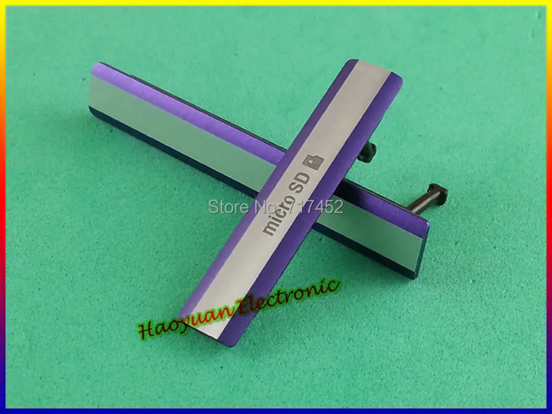 HAOYUAN.Str.W Original Ohišje USB Polnjenje+Micro SD Kartico+SIM Kartice Vrata Plug Primeru Blok Pokrovček Za Sony Xperia Z2 L50W D6503