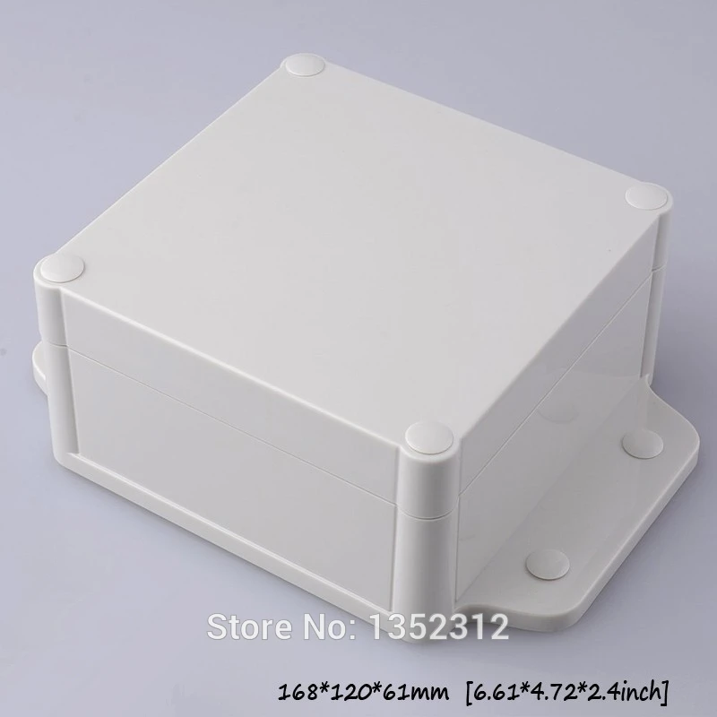 2 kos/veliko 168*120*61mm IP68 Plastičnih nepremočljiva polje za elektronske wall mount ABS ohišje DIY projekt polje križišču polje za nadzor