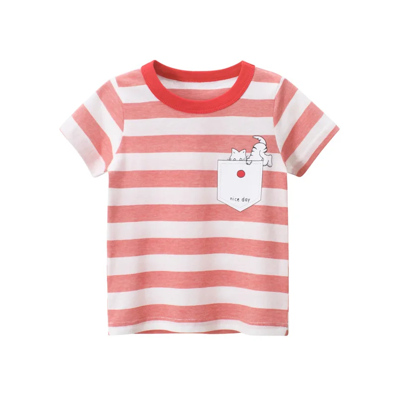 Dekleta T-Shirt Otrok Poletje Novo Bombaž Otroci Kratek Rokav T-Majice za Dekleta Oblačila Majica Baby Toddler Vrhovi Novo 2020