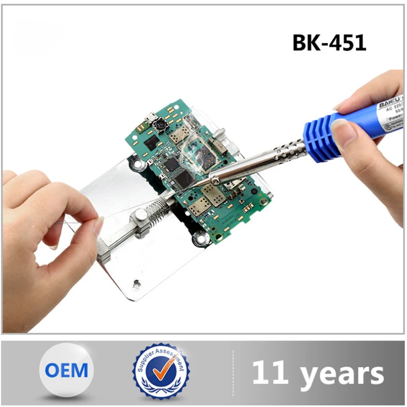 BK-451 električni likalnik, konstantno temperaturo doma železo komplet, termostat varjenje, mobilni telefon za popravilo orodja spajkalna pištola