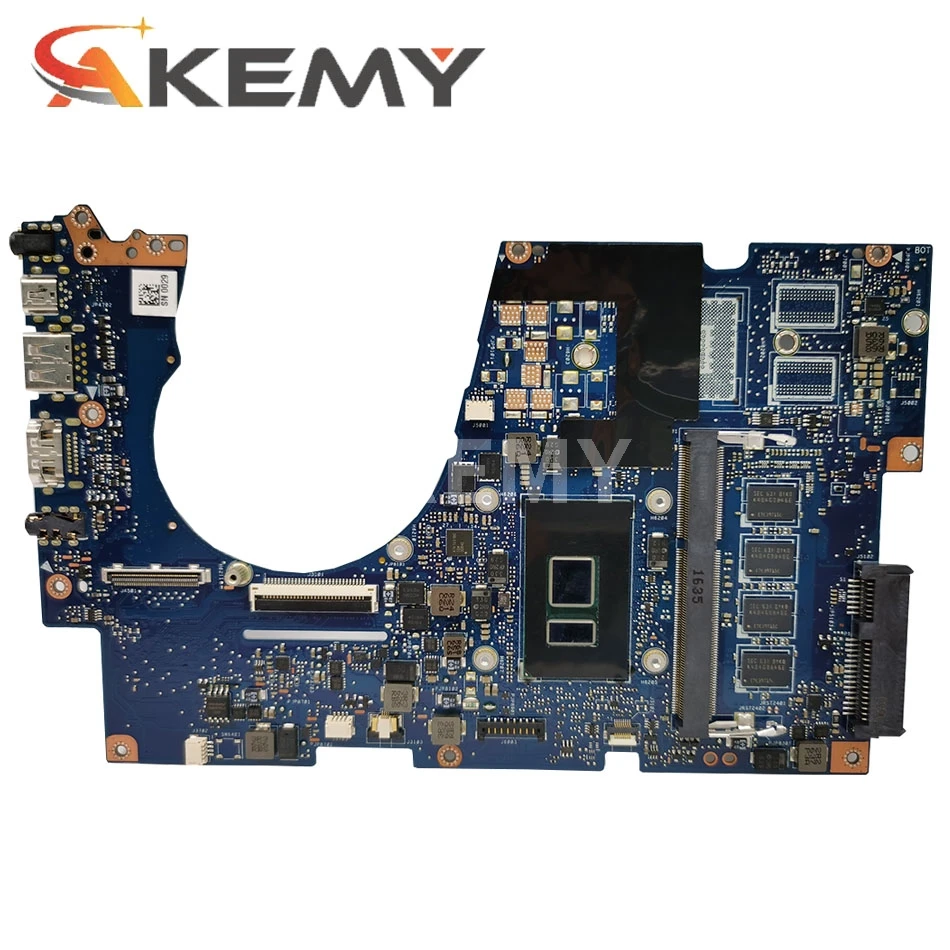 Akmey UX303UA Matično ploščo Za Asus ZenBook UX303UA UX303U UX303UB U303U Ultrabook motherboard UX303UA Mainboard i5-6200U 4GB RAM