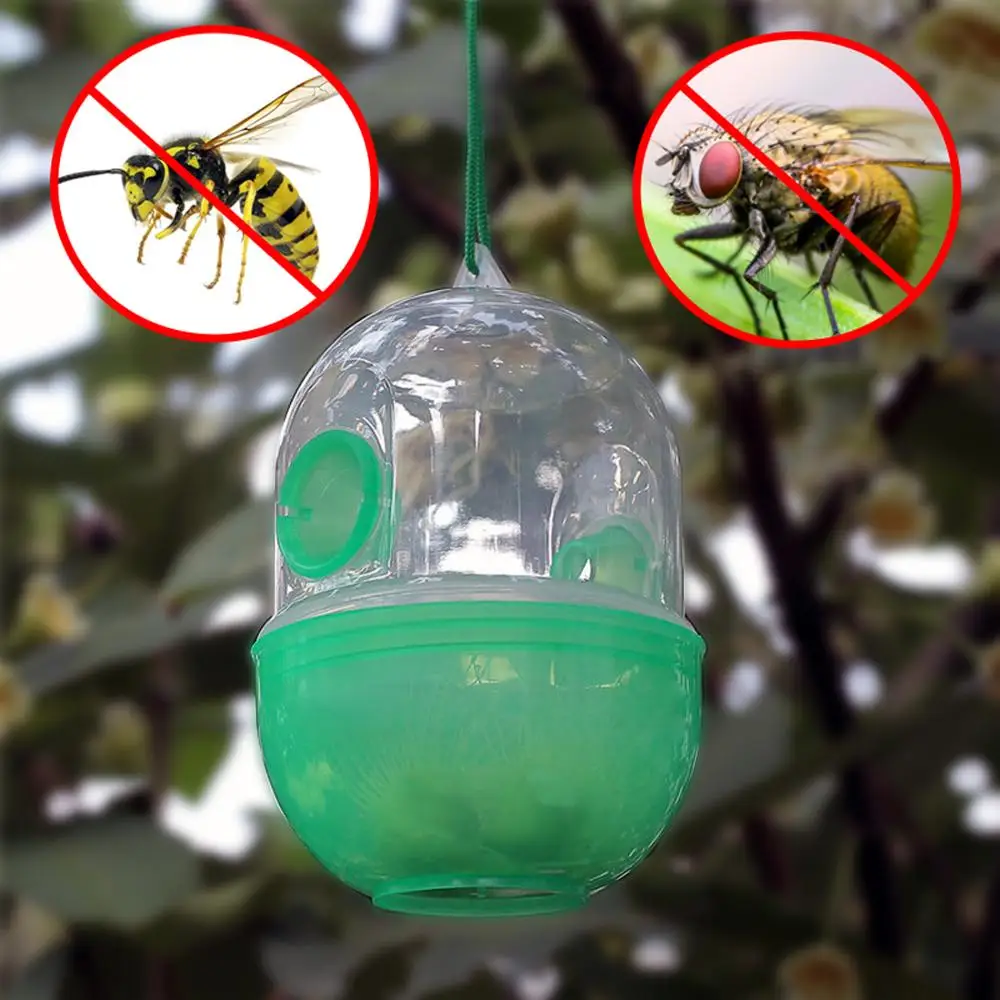Učinkovito Wasp Past Ubiti Škodljivcev Sadnih Letenje Morilec Zavrni Hornet Catcher Visi Vrt Orodje Za Ubijanje Čebel Rumeno Jakno Yellowjacket