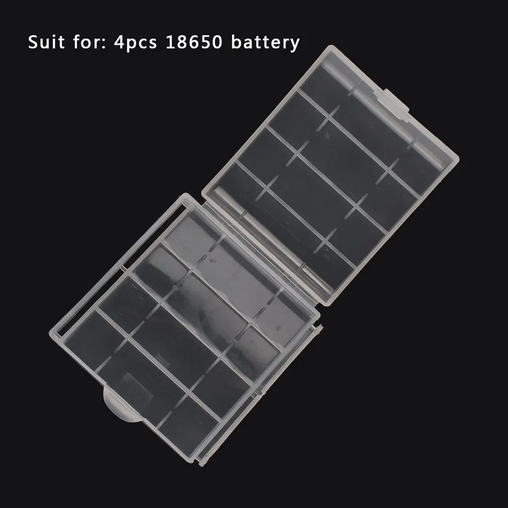 Trde Plastike 18650 Baterijo Držalo Zaščitne Škatle Za Shranjevanje Primerih Držalo Za 18650 Baterije Pregleden Baterije Zaščitne Škatle