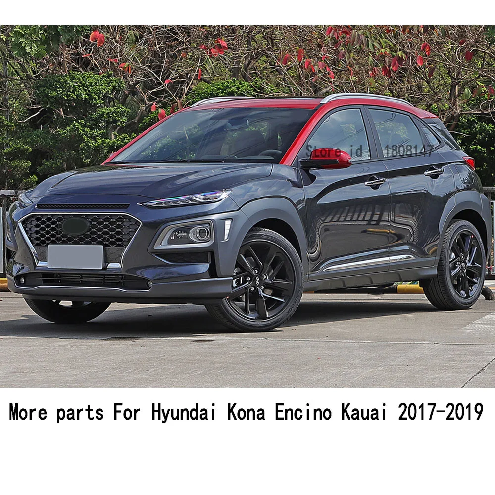 Za Hyundai Kona Encino Kauai 2017 2018 2019 2020 avto nalepke notranji sprednji glavo stolpca okvir trikotnik oblikovanje trim 2pcs